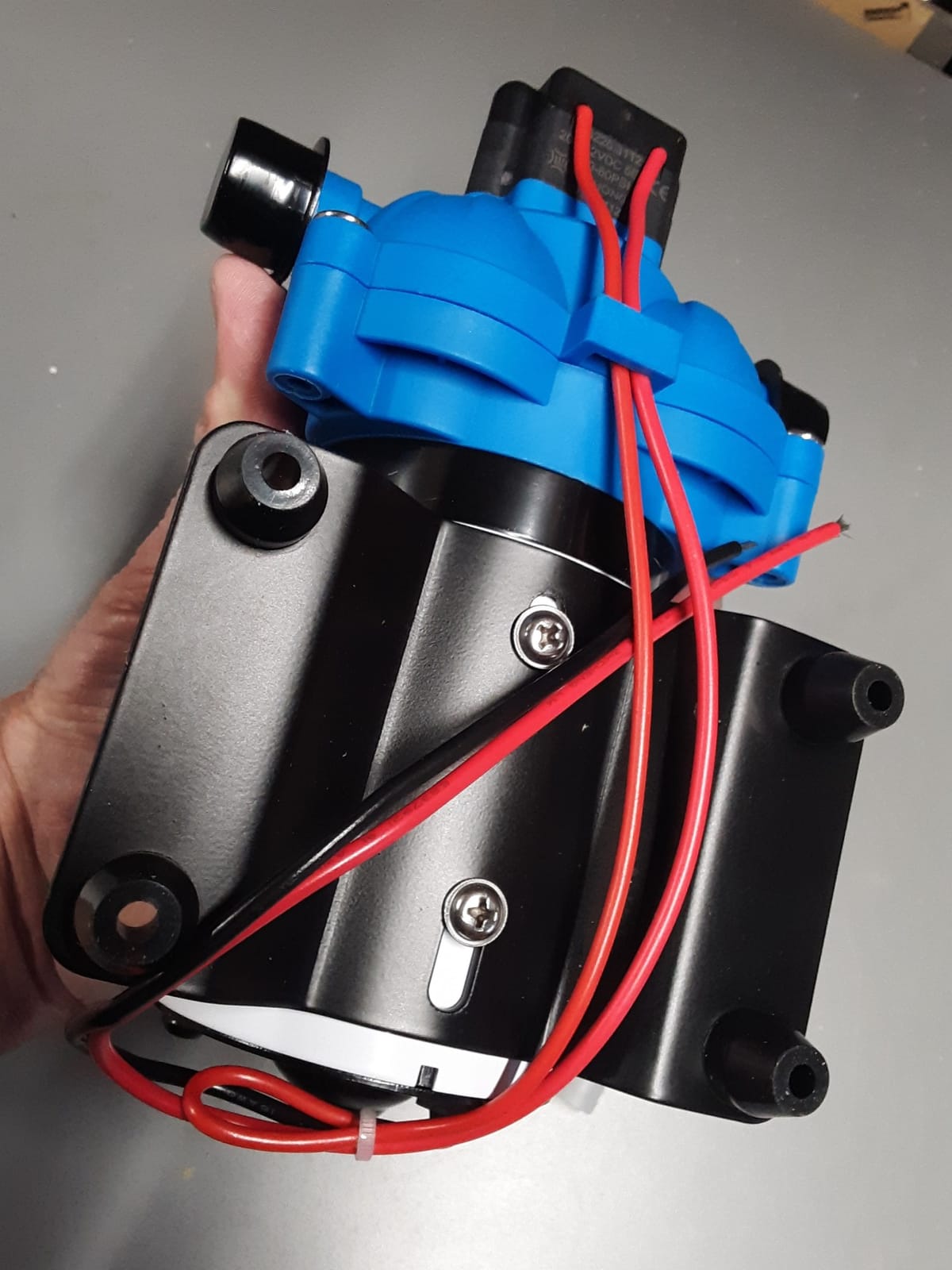 DC HOUSE Brushless 110V Water Pressure Transfer Pump 6.0 GPM 55 PSI Self Priming On Demand Electric Water Diaphragm Pump 110 Volt AC for Home Garden Irrigation Rain Barrel Pool customer photo 2