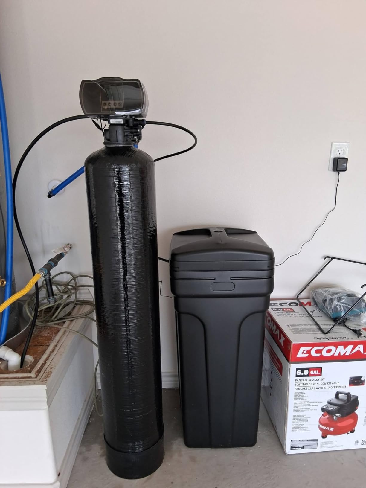 Aquasure Harmony Series 40,000 Grains Whole House Water Softener with High Performance Automatic Digital Metered Control Head | Reduces Hardness & Minerals | Improve Water Quality | for 3-4 bathrooms customer photo 2
