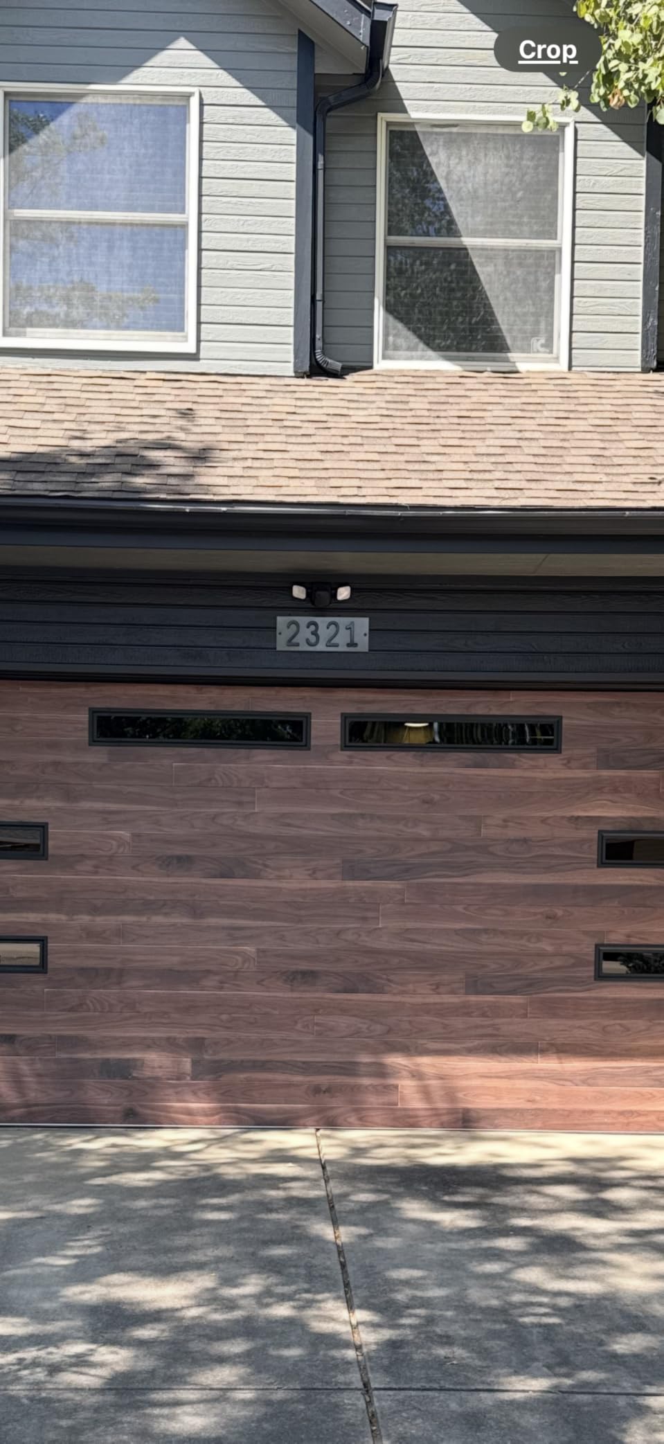 ColourTree Personalized Floating House Numbers Address Street Sign Plaque in Vertical/Horizontal, Aluminum Modern Front Door Sign - Made In USA customer photo 2