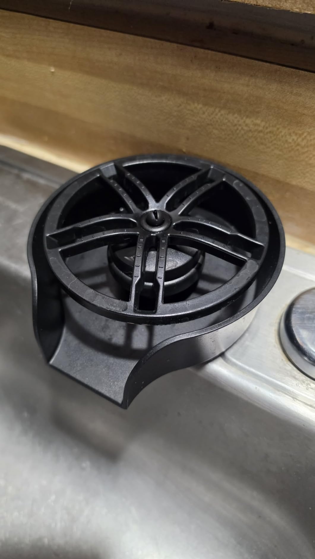 Glass Rinser for Kitchen Sink Glass Rinser with Pull-Out Spray | High Pressure, 360° Rotating Faucet, Cup Rinser Cleaner, Counter Top Bottle Washer, Sink Sprayer, Kitchen Sink Attachement customer photo 1