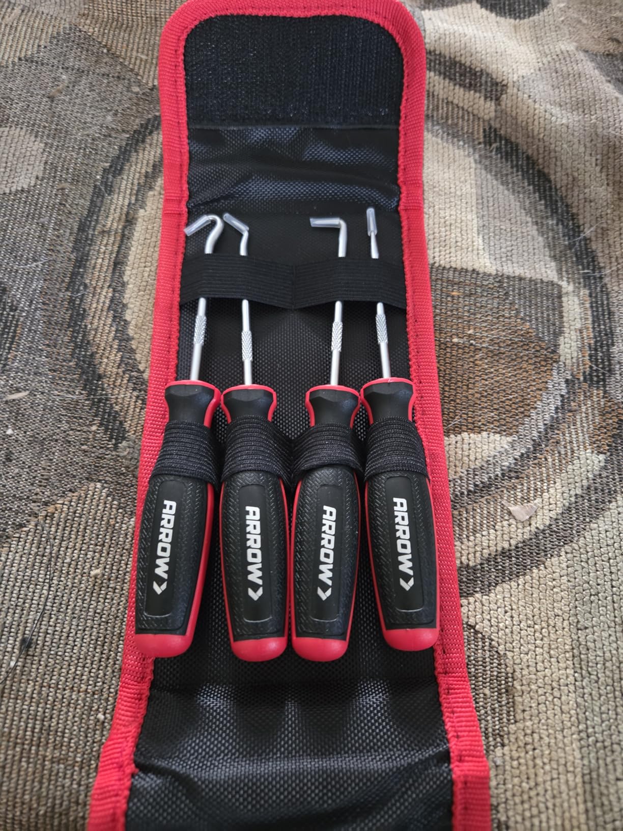 Arrow 4-Piece Precision Hook and Pick Set with Pouch, Mini Pick Tool Set customer photo 1