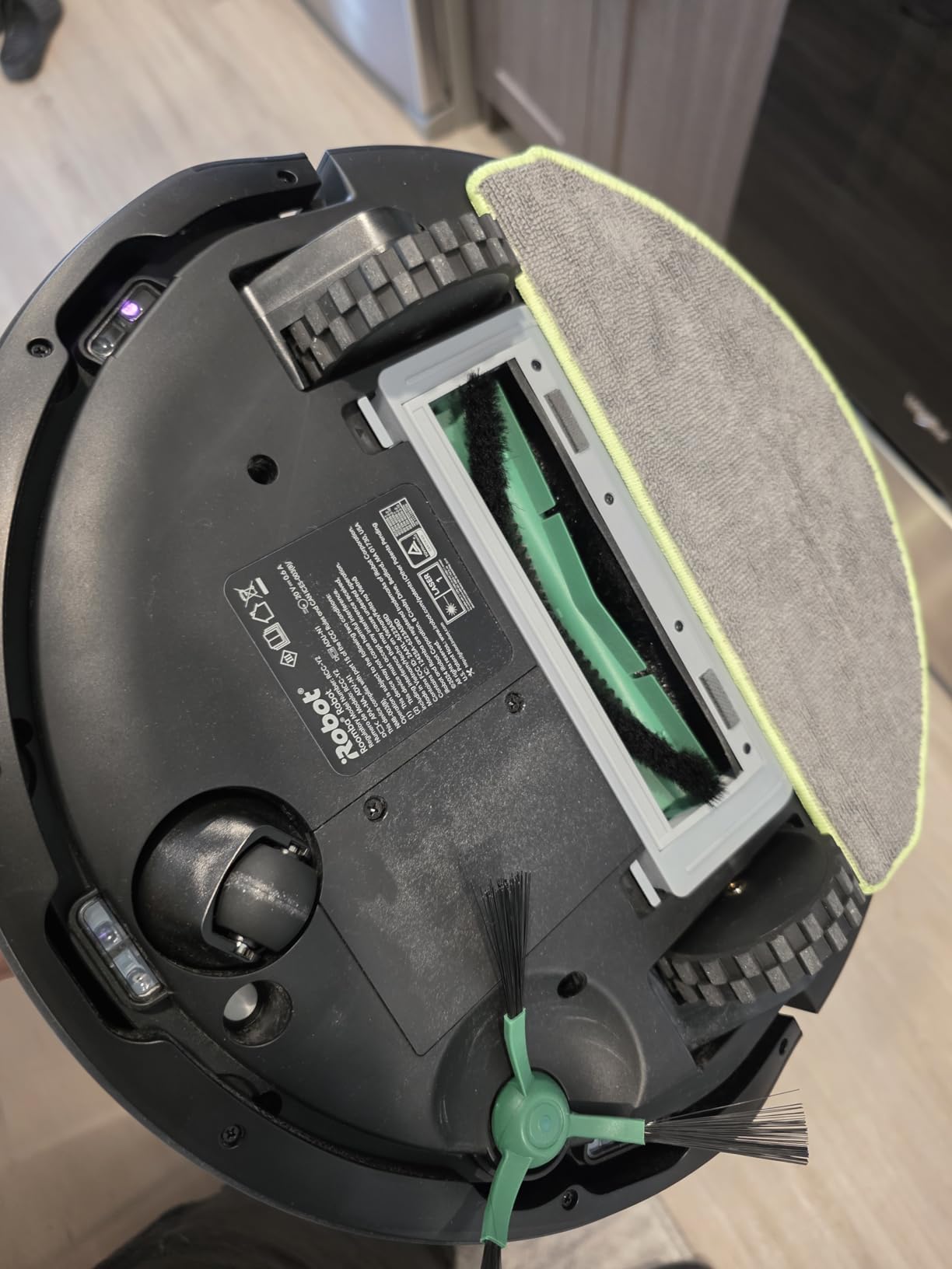 iRobot Roomba 105 Combo Robot Vacuum & Mop with AutoEmpty Dock - Self-Empties for 75 Days, Intense Power-Lifting Suction, LiDAR Navigation, Multiple Cleaning Modes, Avoids Mopping Carpet customer photo 1
