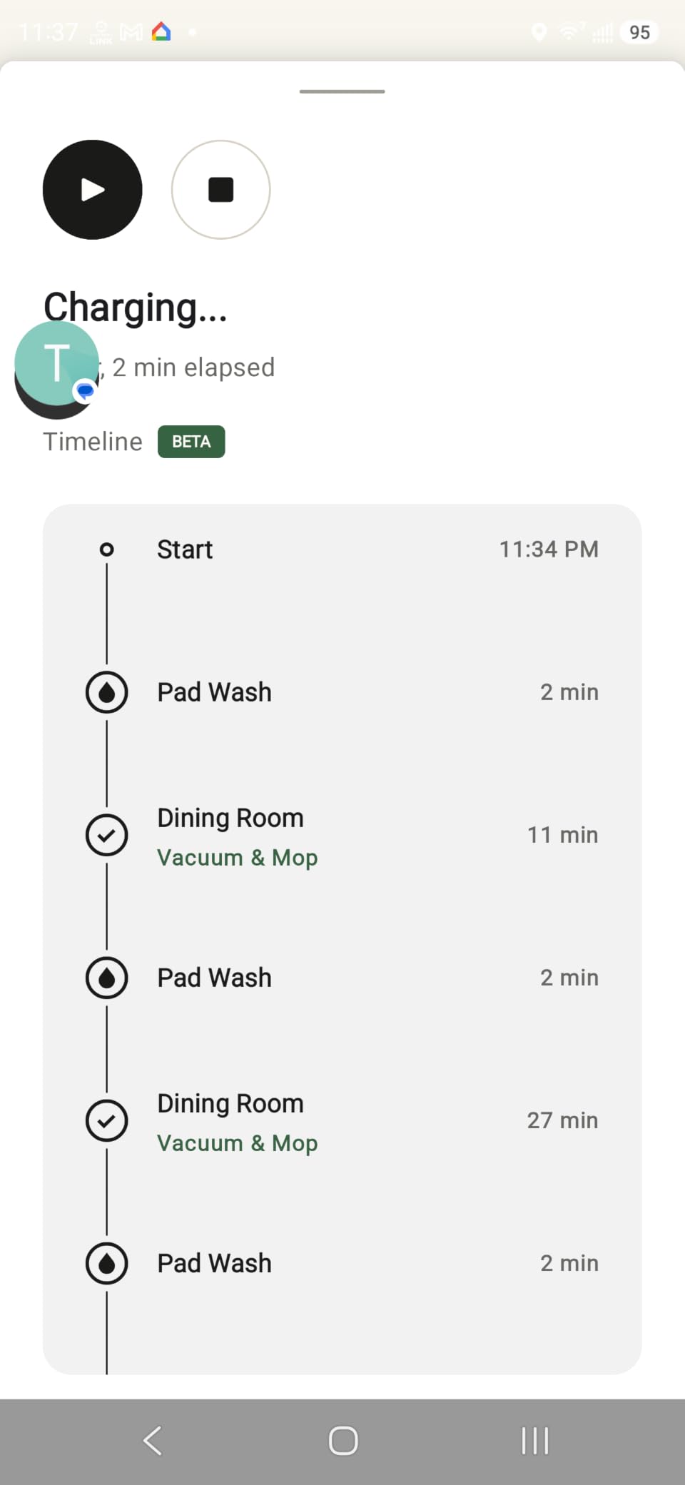 iRobot Roomba Plus 505 Combo Robot Vacuum & Mop with AutoWash Dock - Extending Spinning Mop Pads, Self-Empties, Pad Wash & Heated Drying, Self-cleaning, Recognizes & Avoids Obstacles, LiDAR Navigation customer photo 1