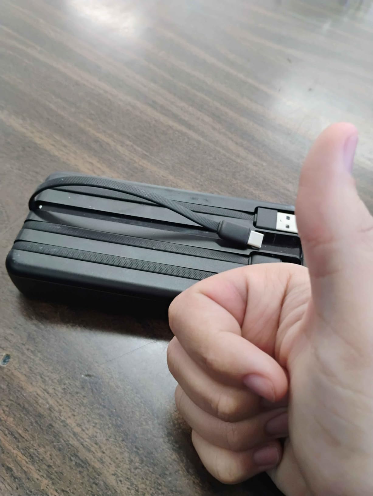 OHOVIV Portable Charger Power Bank 50000mAh, 4 Built-in Cables Battery Pack | 22.5W Fast-Charge, 55% in 30mins customer photo 1