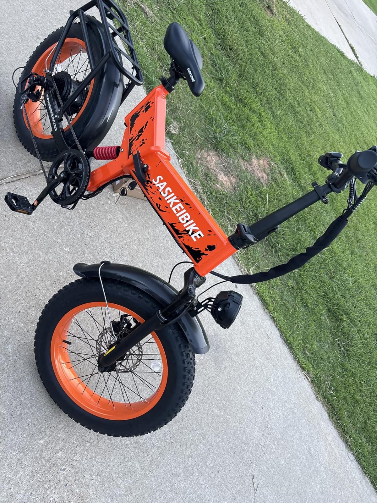 vefreedom 1500W Folding Electric Bike for Adults, 52V 20AH Large Removable Battery E Bike, 70 Miles Max Range, 20