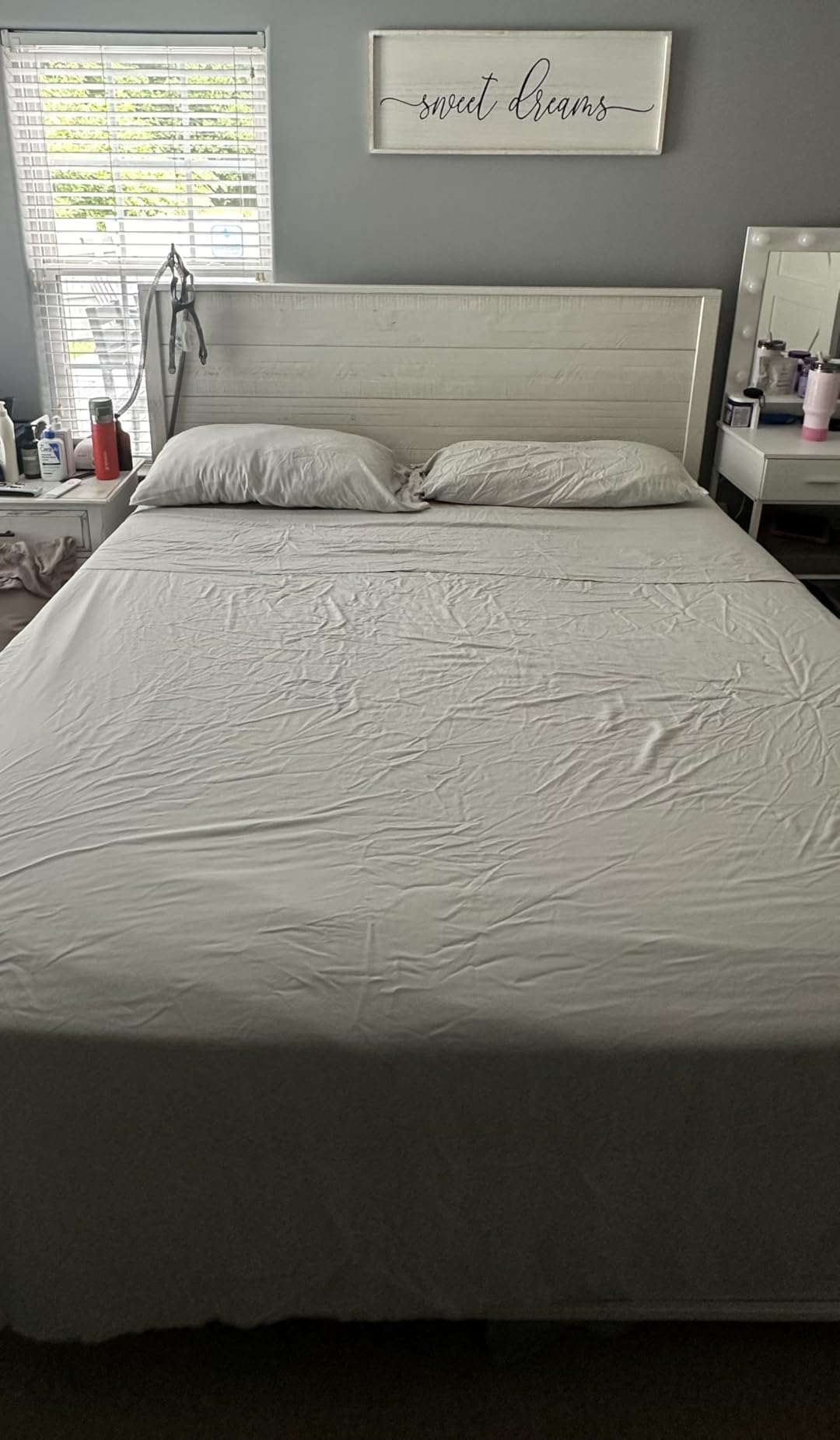 Reebok Queen Bed Sheet Set, Tencel Eucalyptus, for Hot Sleepers & Soft, 4Pc | Soft, Cooling & Breathable for Hot Sleepers, Deep Pocket (up to 17