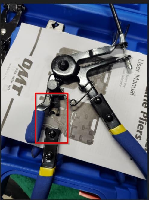 OMT 35pc Master Disconnect & Hose Clamp Pliers Tool, Car AC Fuel Line Kit | Auto Long Reach Hose Clamp Remover Kit with Clic R Type Swivel Jaw, Fuel A/C Disconnect Pliers For Ford Chevy Dodge Vehicles customer photo 1