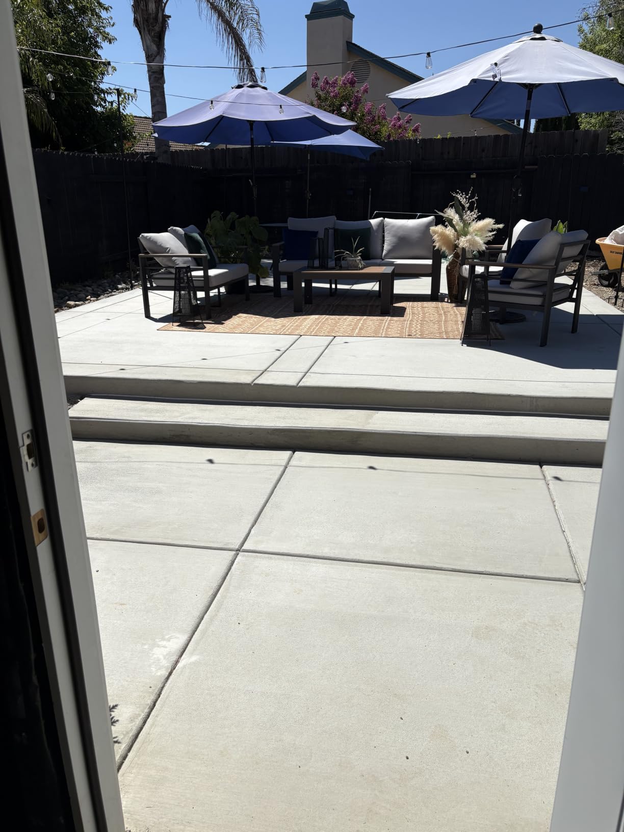 Aoxun Aluminum Patio Furniture Set 7 Seats, Oversized Outdoor Sectional with Washable Thick Cushions, Coffee Table, Patio Conversation Sets for Porch, Balcony, Deck customer photo 2