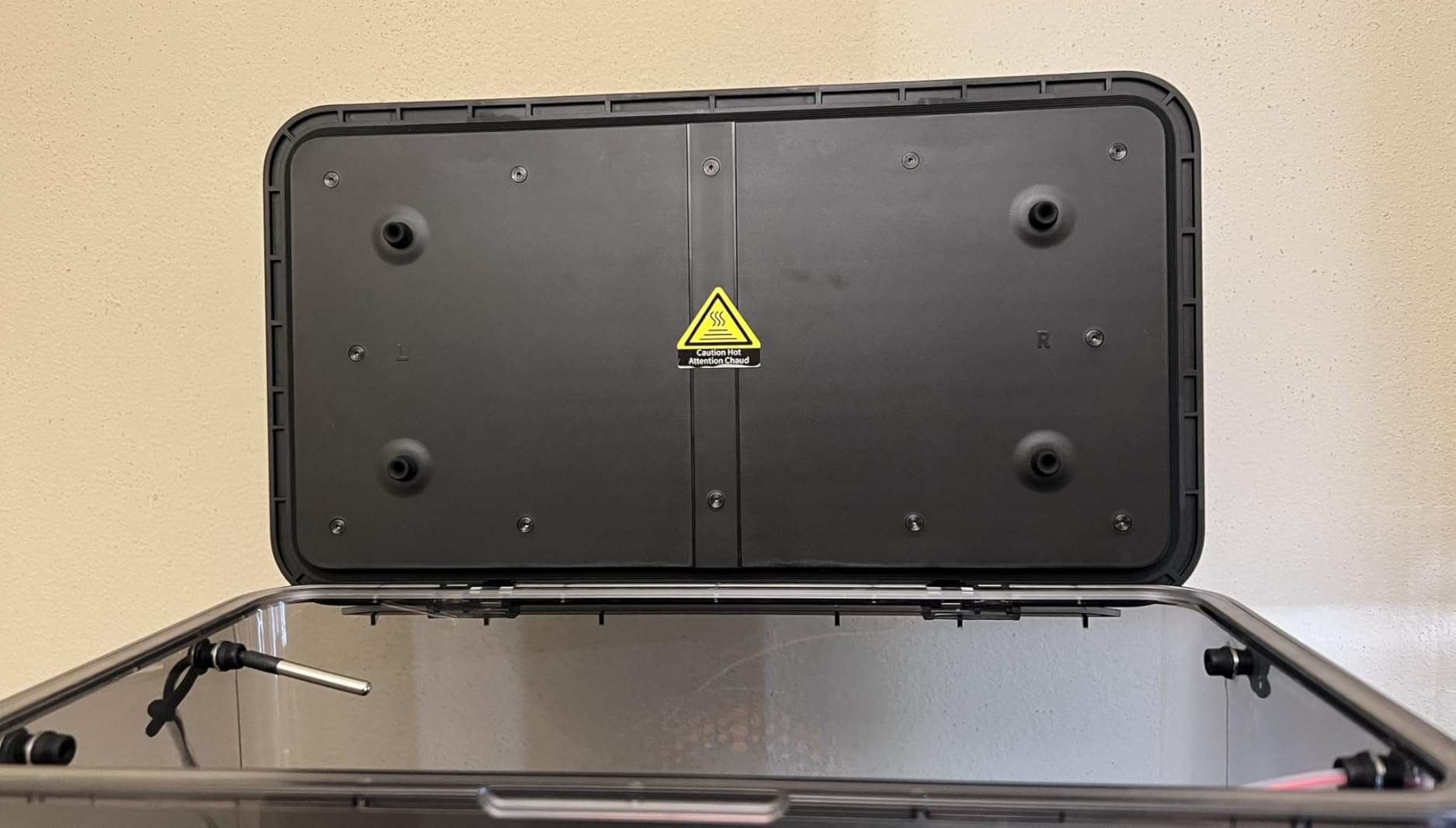 E2 3D Printer Filament Dryer, Dry and Anneal 2-in-1 | 110℃ Max Temperature, 500W PTC Heater, Dual-Chamber, Designed for Engineering Filaments, Black customer photo 2