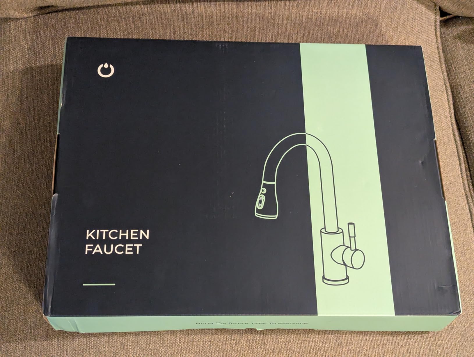 FORIOUS Kitchen Faucets with Pull Down Sprayer, High Arc, Brushed Nickel customer photo 1