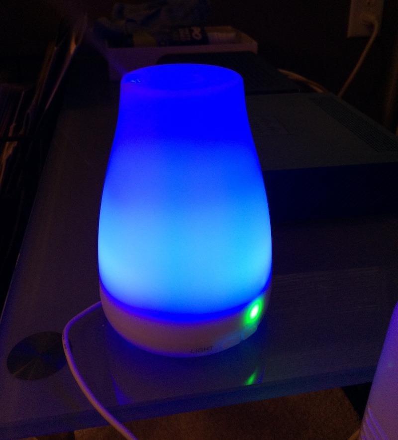 URPOWER 150mL Essential Oil Diffusers for Home Aromatherapy Diffuser | With 7 Color Changing Lights, Timer & Auto Shut-Off Scent Diffuser for Bedroom, Office, Yoga and Everyday Home Use customer photo 1