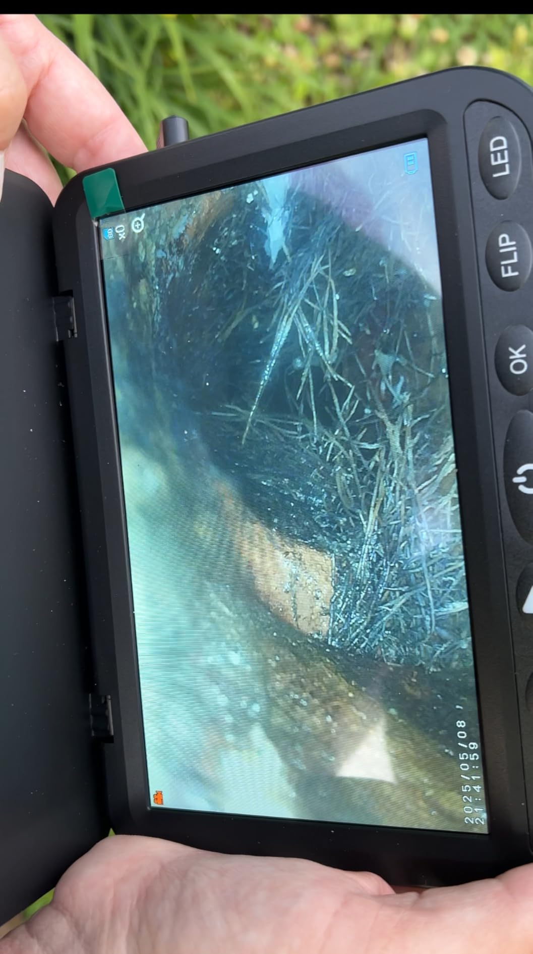 ChoosePRO HD1080P Sewer Camera 7 inch w/ 1s Twist-Unlock System, DVR-32GB, 100FT Marked Cable, Plumbing Pipe Inspection Camera customer photo 1