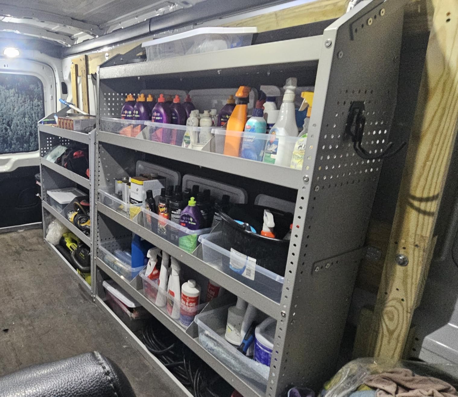 Yunphia Heavy Duty Steel Van Shelving 42