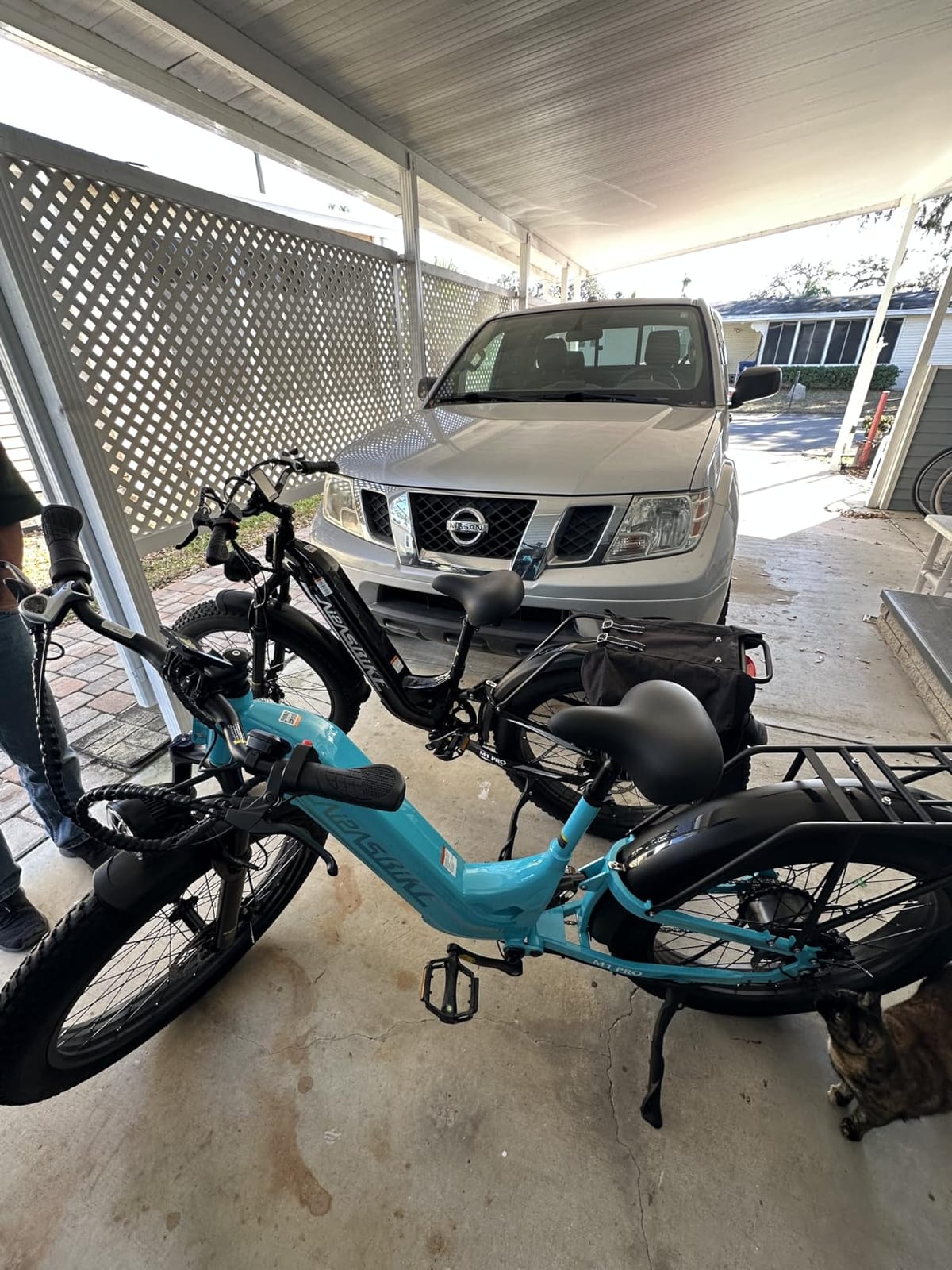 Aipas M1 Pro Electric Bike for Adults, 26 x 4 Fat Tires, 48V 17.5Ah Battery | Dual Suspension, 1800W Peak Motor, Up to 85 Miles, Step-Thru for Commutes & Trails, SGS Certified to UL 2849 customer photo 1