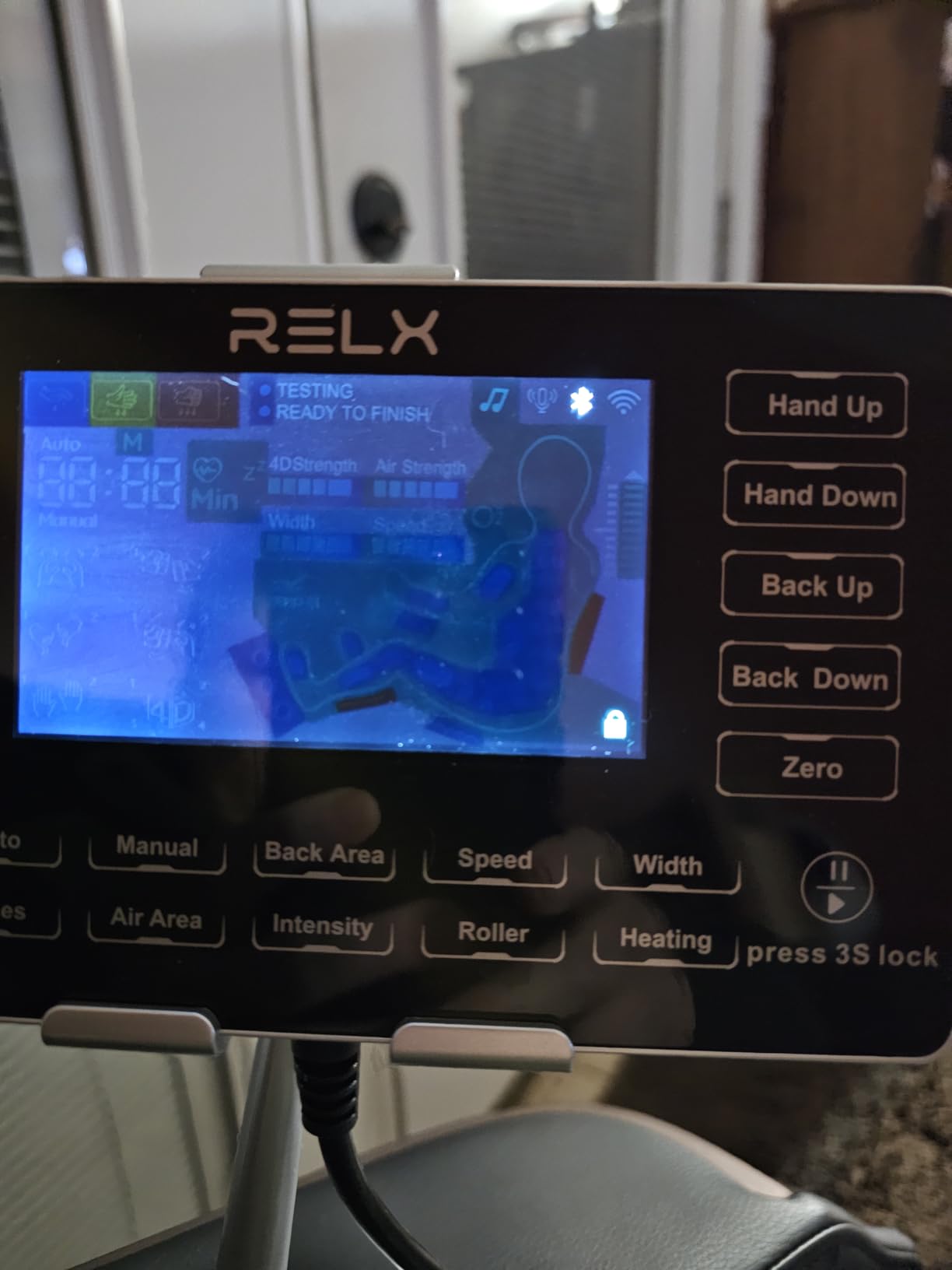 RELX Massage Chair Full Body with Body Scan, Zero Gravity, SL-Track, Black | 20 Modes Shiatsu Massage Chair Built-in Heat System, Airbag Massage with Deep Yoga Stretch, Calfrest Extension and AI Control customer photo 1