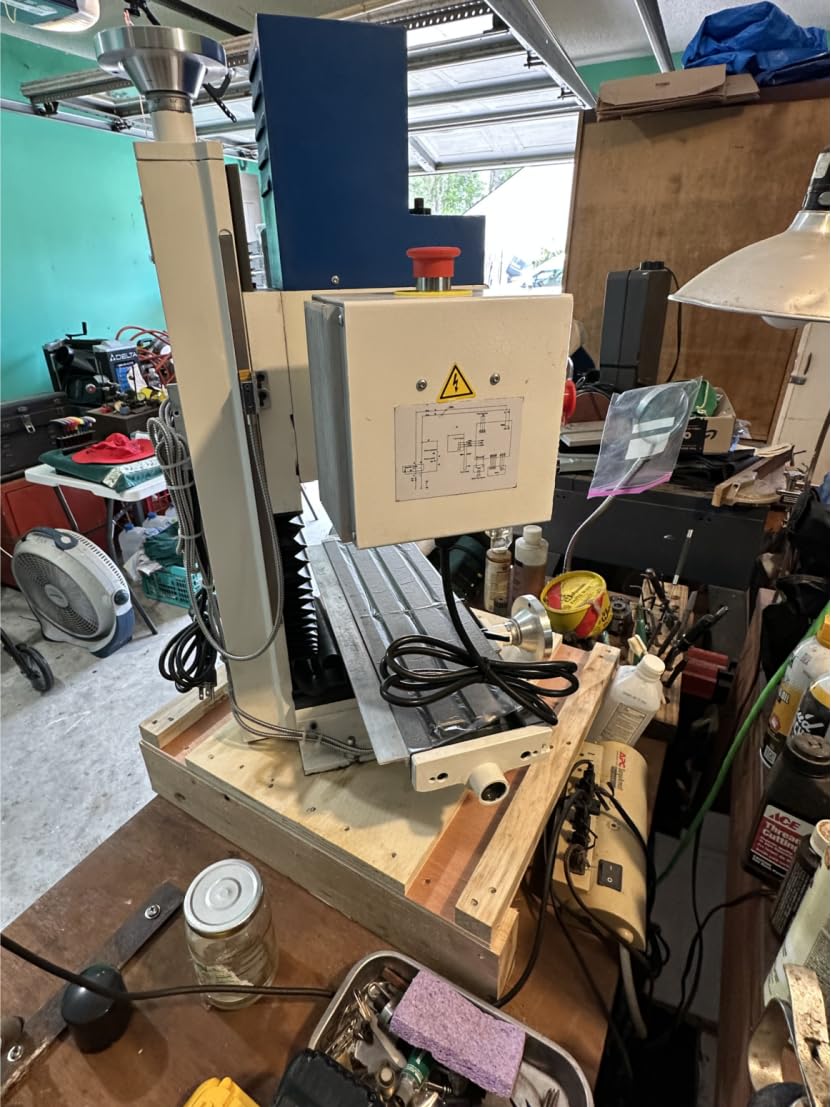 6''x20'' Benchtop Mill Drill Machine, Variable Speed, R8 Spindle, 1 HP 110V, Compact Milling Drilling Tool for Garage Shop, DIY Metalworking without Stand, Model VM18L customer photo 2