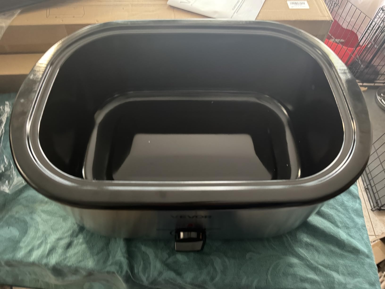 VEVOR Roaster Oven, 22QT Electric Roasting Pan, 150-450℉ Adjustable Temperature Multifunctional Electric Roaster Oven with Self-Basting Lid, Defrost & Warm Function for Holiday Meal, Fits 26lb Turkey customer photo 1