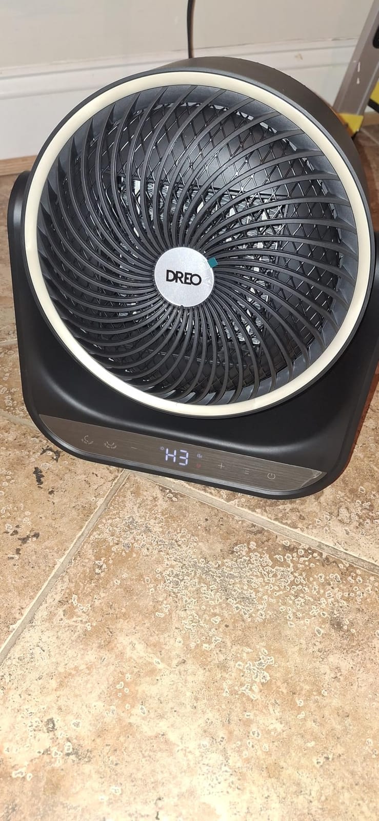 DREO Whole Room Heater, 3D Oscillating Heating Space Heaters for Indoor Use | 60° Vertical & 90° Horizontal Oscillation, 12 ft/s Long-Range Circulator, 3 Heat & 3 Fan Settings, Bedroom, Office, Black customer photo 1