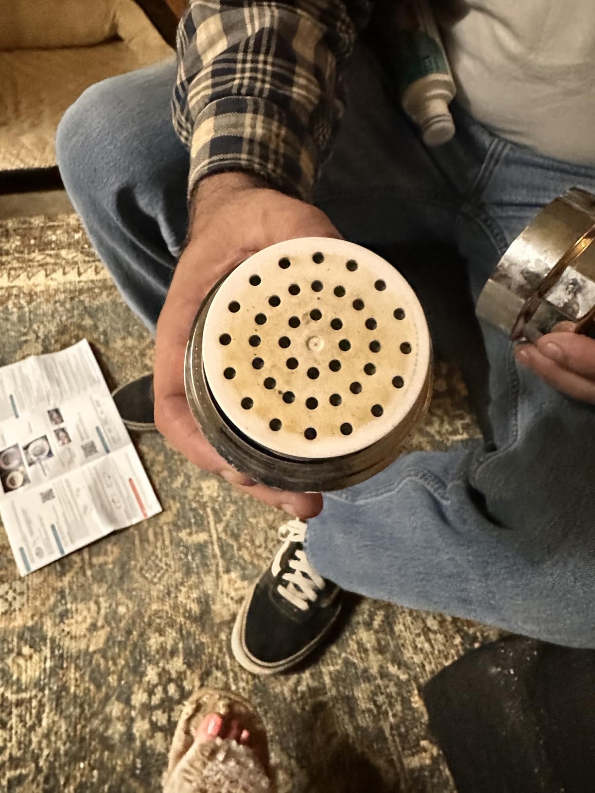 25-Stage Shower Filter prevents scale buildup, Revitalize Hair Skin & Nails with Purifying Water, softener hard water, 99% Lead Chlorine, Fluoride & Chemicals removed. High-Output Fan Technology, Chrome customer photo 1