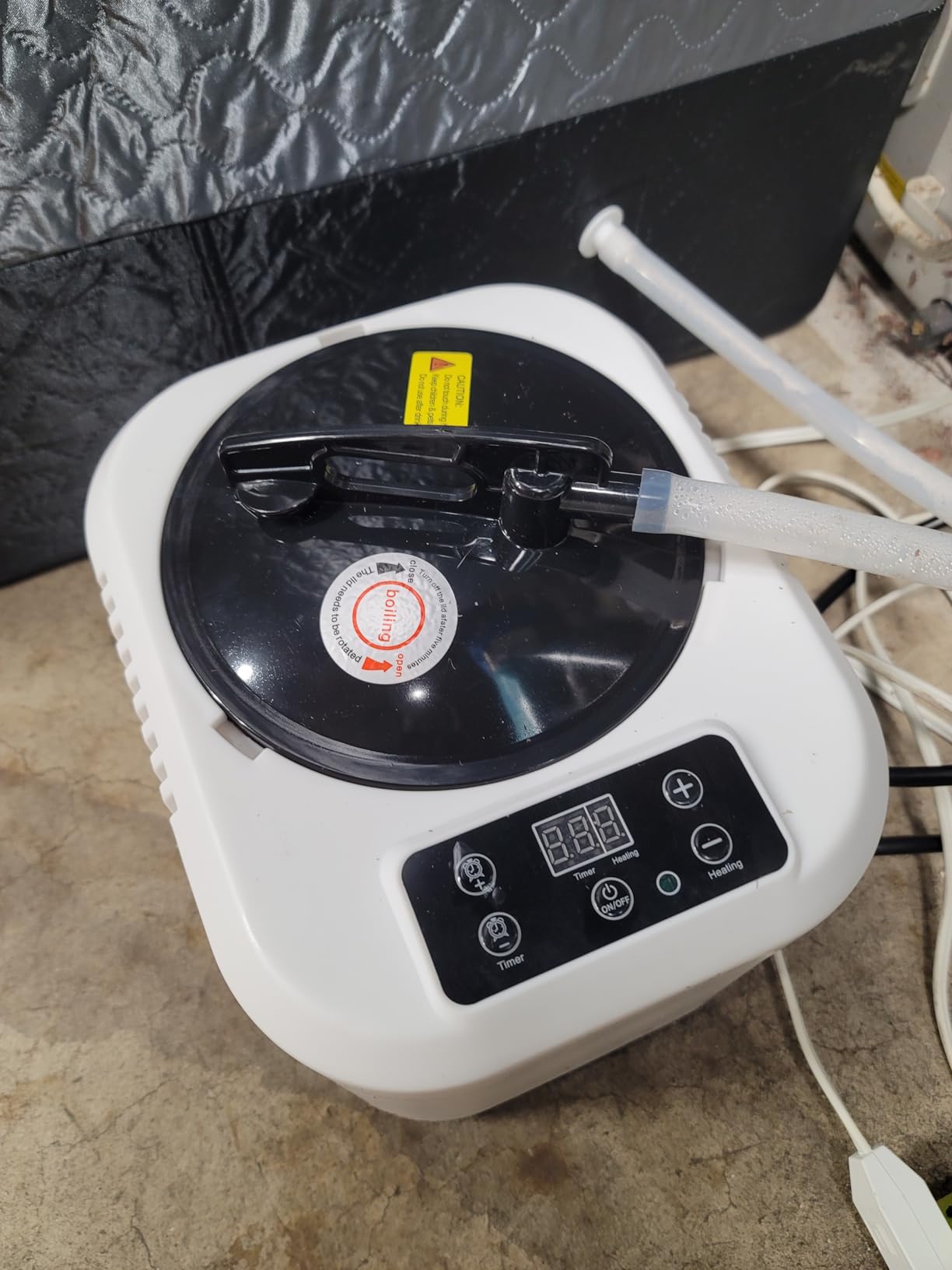 Portable Steam Sauna Box with Red Light Therapy for Home Gym Relaxation | 660nm & 850nm Infrared Tech, Easy Set-up, Roomy Interior, Rapid Heating for Personal Spa Wellness customer photo 2