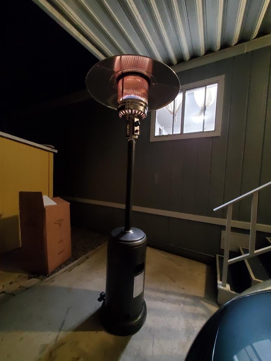 Pamapic 50,000 BTU Outdoor Heaters for Patio with Round Table Design, Premium 304 Stainless Steel Burner, Triple Protection System Propane Patio Heater for Porch Garden, Residential & Commercial Use customer photo 2