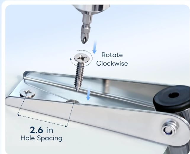 Boat Ladder for Pontoon,Telescoping Boarding Ladder for Outboards | 4 Step Stainless Steel Folding Heavy Duty for Yacht, Marine Fishing Boat customer photo 2