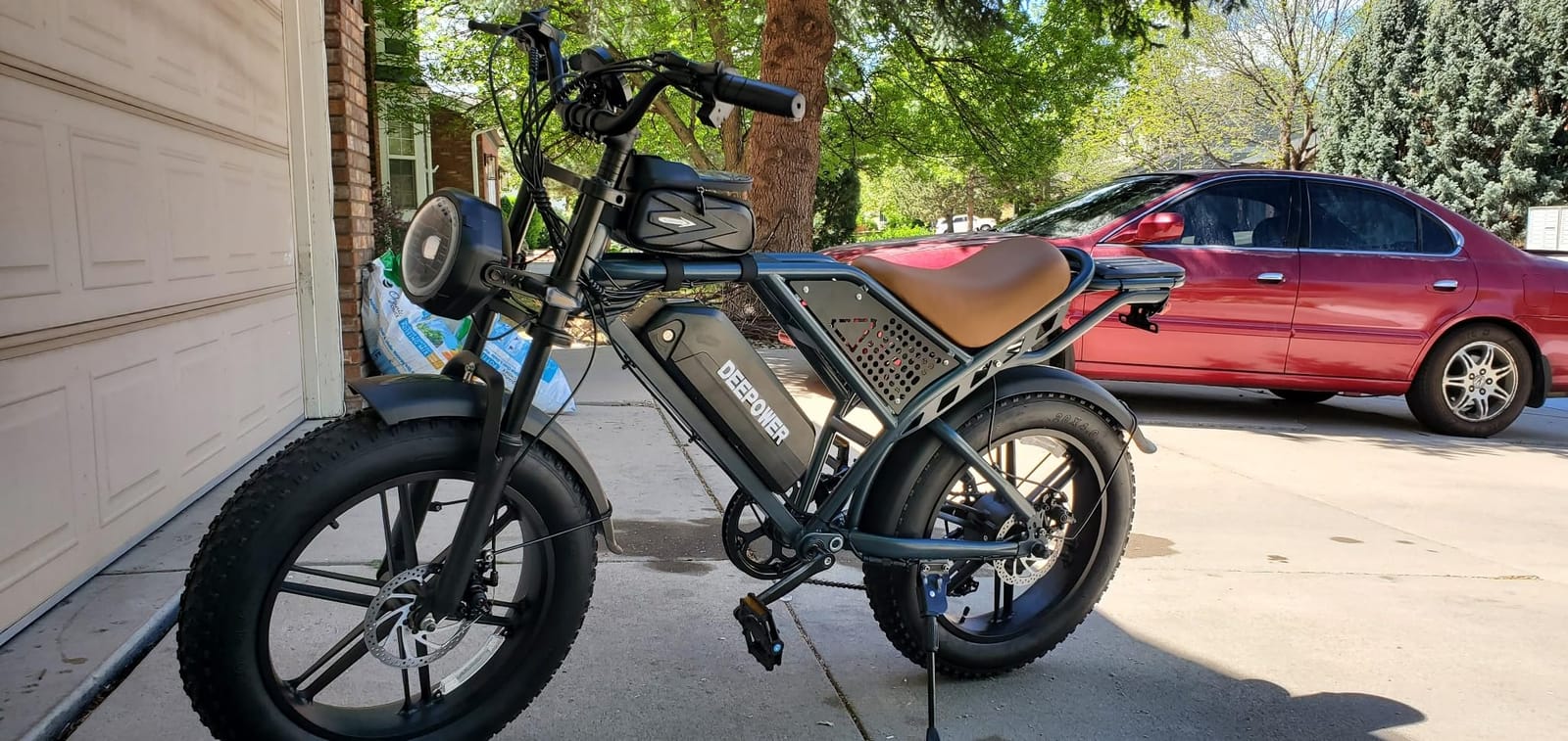 Electric Bike for Adults, 2000W Peak Motor, 70-160 Mi Range, Moped Ebike | 48V 20Ah Removable Battery, BMS & UL2849 Safety, 20