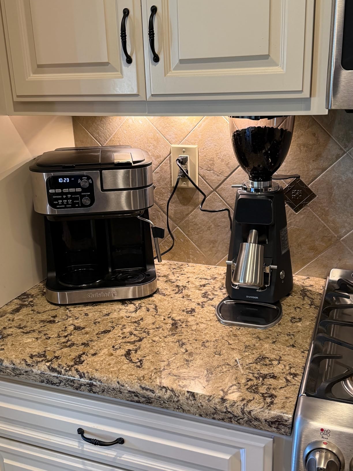 SHARDOR 64mm Burr Coffee Grinder, Electric Espresso Coffee Grinders for Home Use with Commercial-Grade Precision, 100 Grind Settings, Die-Cast Aluminum Housing, 17.6oz Hopper, Anti-Static Technology customer photo 1