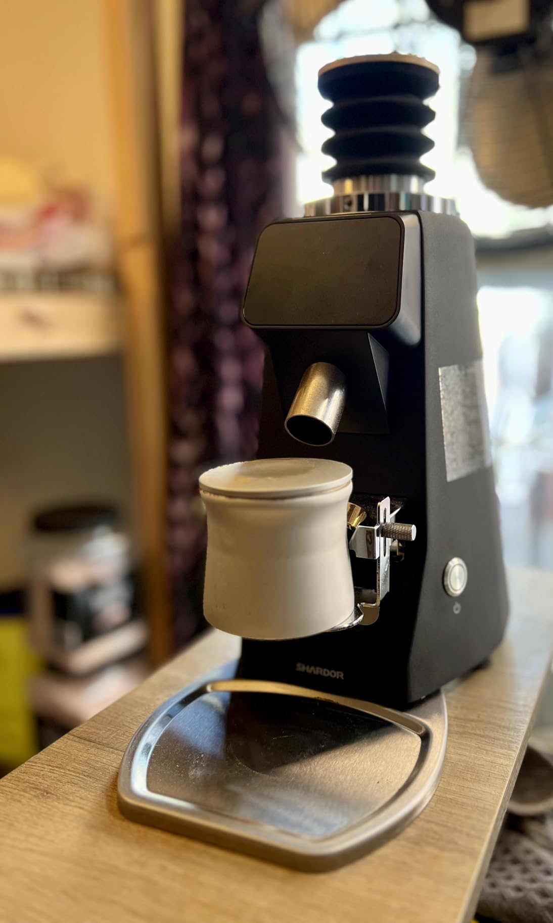 SHARDOR 64mm Burr Coffee Grinder, Electric Espresso Coffee Grinders for Home Use with Commercial-Grade Precision, 100 Grind Settings, Die-Cast Aluminum Housing, 17.6oz Hopper, Anti-Static Technology customer photo 2