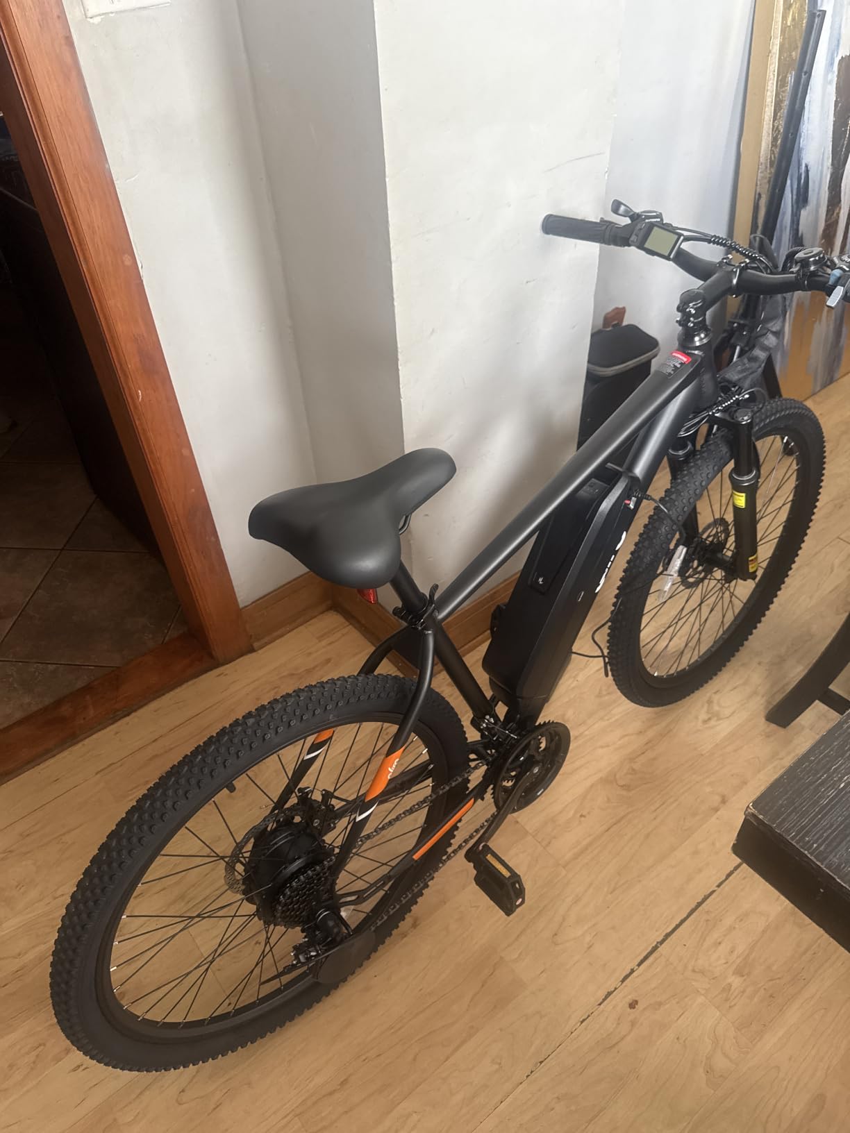 Qlife Racer Electric Bike for Adults - 21-Speed Mountain Lightweight Ebike with Peak 1000W Brushless Motor,48V 375Wh Removable Battery,26X2.1 Tire Step Over E-MTB,Up to 40 Miles Range customer photo 1