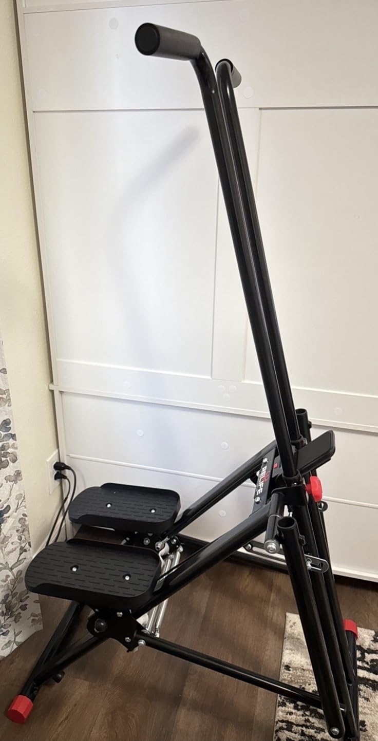 RELIFE REBUILD YOUR LIFE Stair Stepper for Home Exercise, New Version Stair Climber with Adjustable Resistance, Vertical Climber Cardio Exercise Machine for Full Body Workout, Extended Step Range customer photo 2