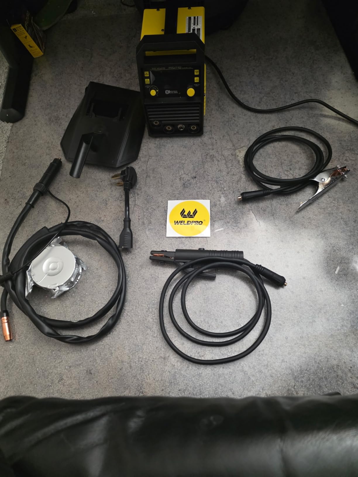 Weldpro 200 Amp MIG Welder, 110/220V 7-in-1 Manual MIG/Synergic MIG/Gasless MIG/Lift TIG/MMA/Spot/Spool Gun Aluminum Multi-process Welding Machine with Large LED Display, IGBT, 2T/4T, Spool Gun customer photo 2