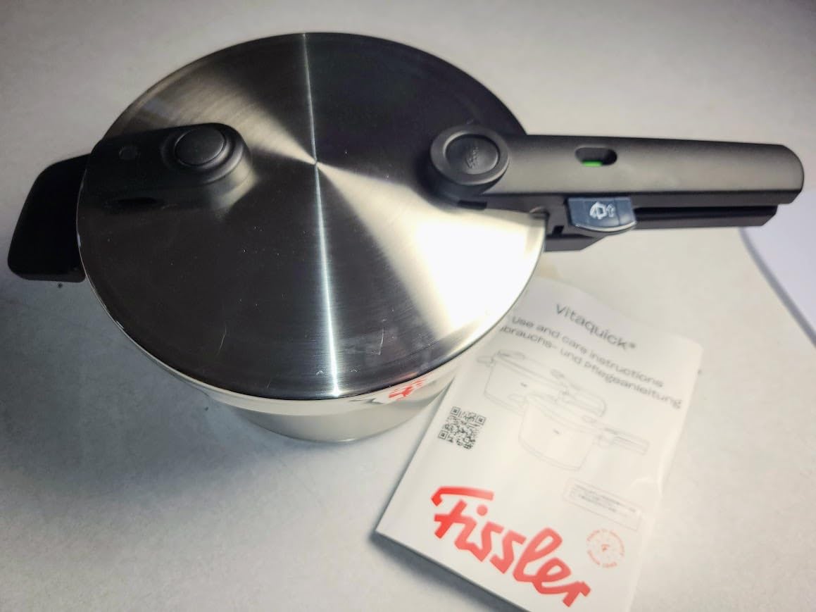 Fissler Vitaquick Premium Pressure Cooker, 8.5 Quart with Steamer Insert and Tripod customer photo 1