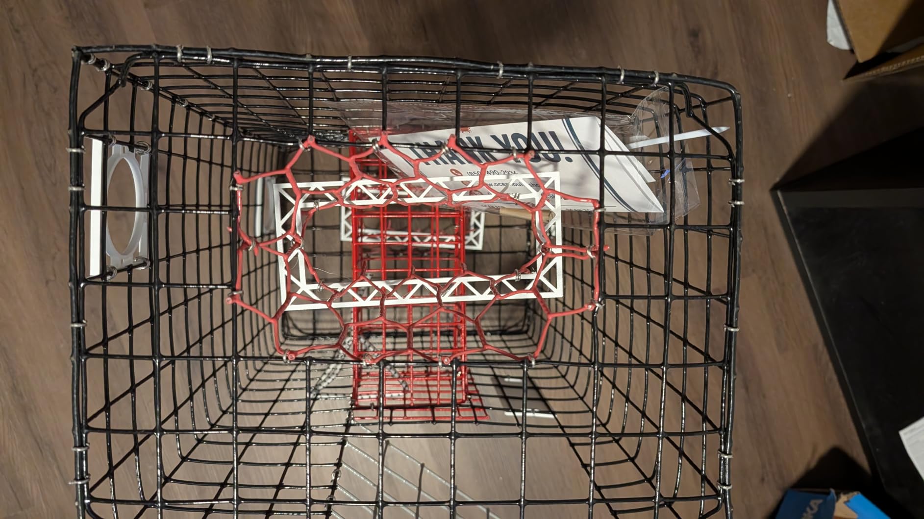 Florida Medium Blue Crab Trap - 24 x 14 x 11 Crab Pot for Recreational Crabbing - Two-Throat Entry Fishing Trap - PVC Coated Wire Saltwater Crab Trap customer photo 1
