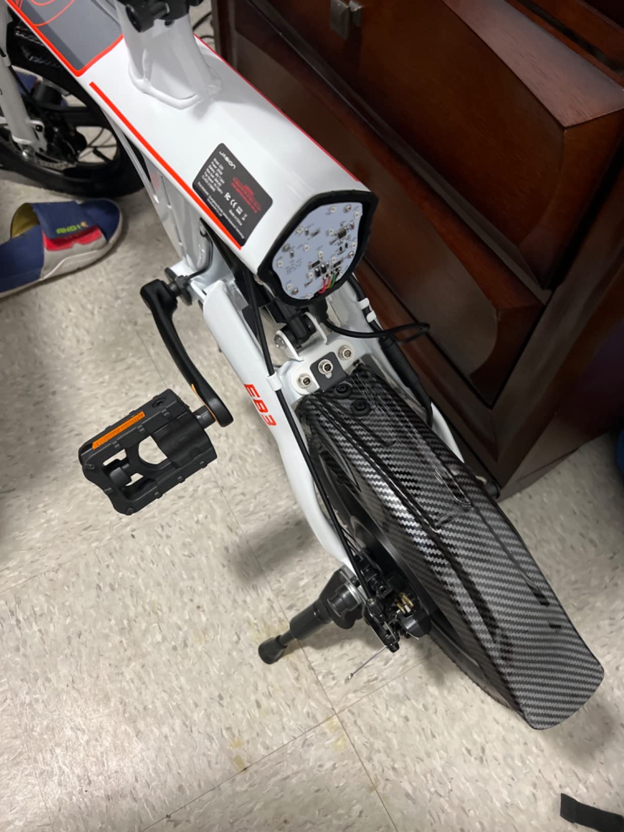 Jasion EB5 Ultra Electric Bike for Adults, 2500W Peak Motor, 52V 20Ah Removable Battery, 26