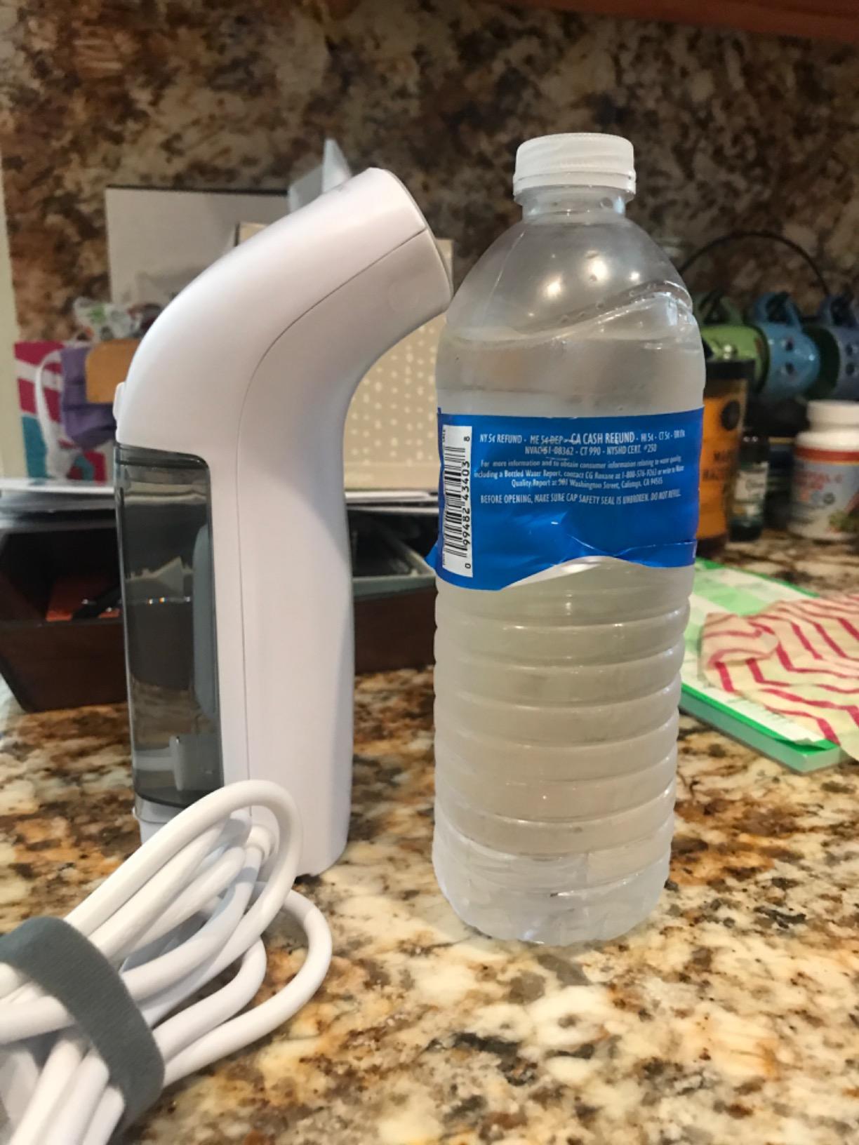 Travel Steamer for Clothes Dual Voltage 110-240V, Portable Garment Steamer Handheld, Mini Clothes Steamer for Travel, Fast Heat Up, Compact Steam Iron for Worldwide Use, Home & Hotel customer photo 2