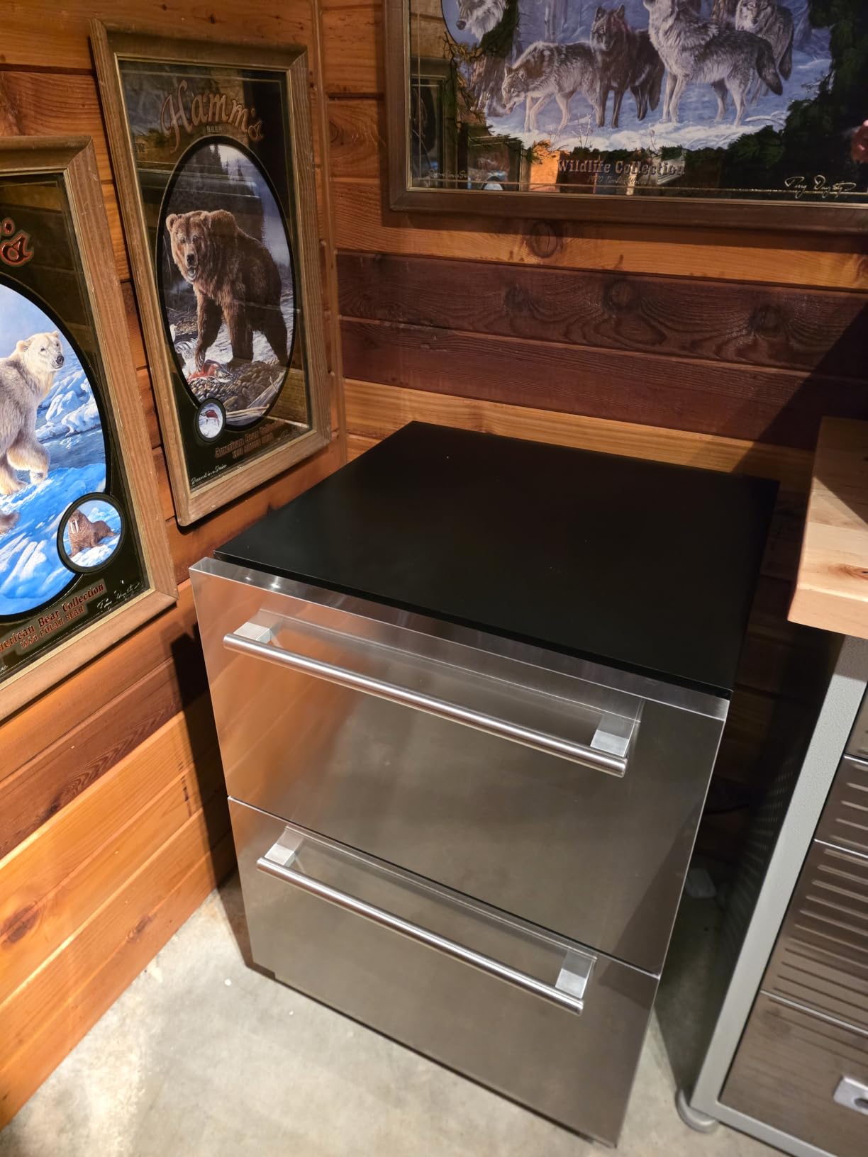 Antarctic Star Outdoor Beverage Refrigerator 24 Inch Wide, Stainless Steel Mini Fridge 180 Can for Undercounter Built-in or Freestanding, Wine Cooler for Home and Patio, Fast Cooling, Low Noise, 32-50F customer photo 2