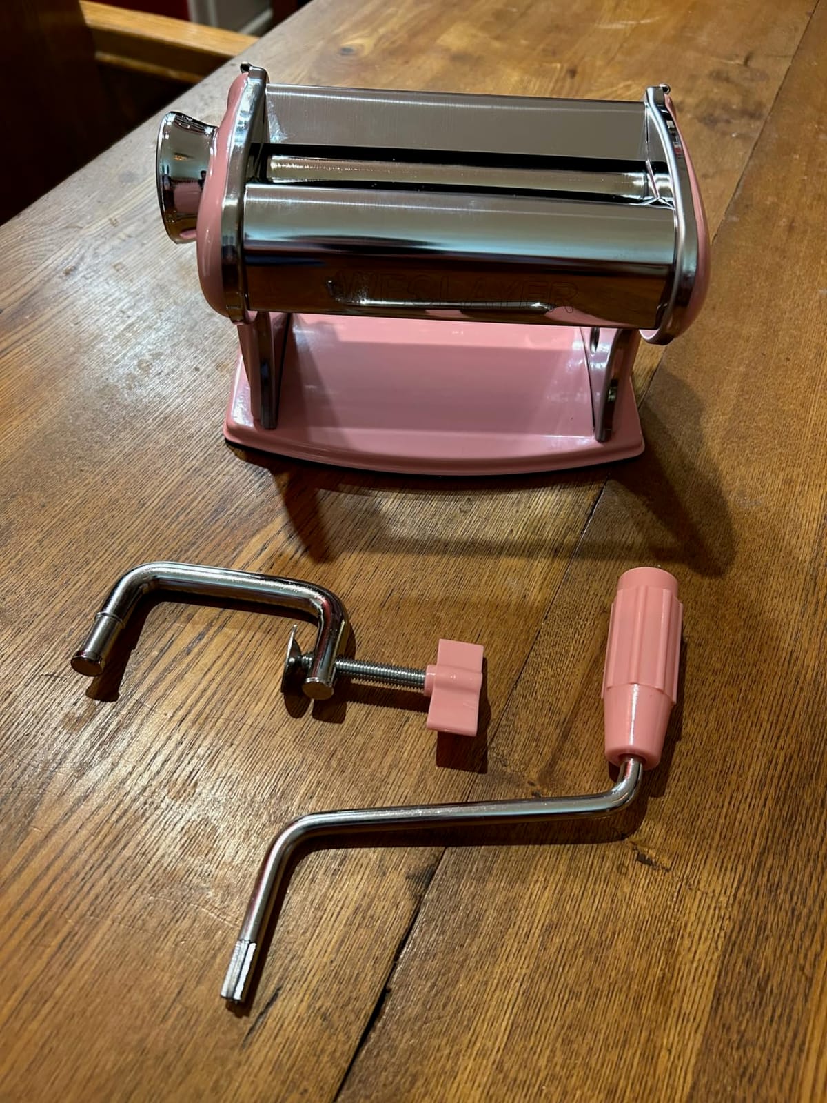 WECLAYER Electric Polymer Clay Press Machine, Clay Roller Machine, Clay Pasta Machine with 7 Thickness, 60W Motor, One-Touch Operation, Polymer Clay Tools for Clay Earring Making, Jewelry customer photo 2