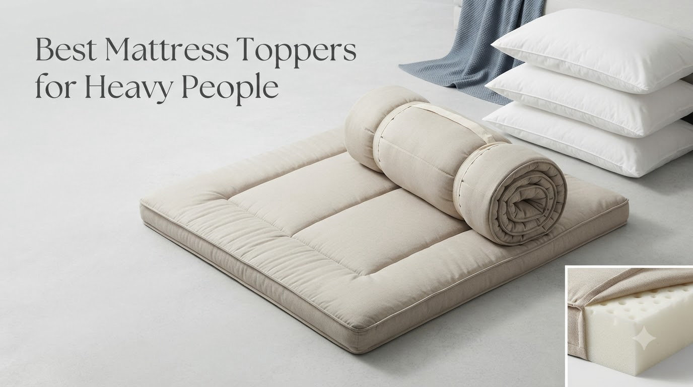 Best Mattress Toppers for Heavy People