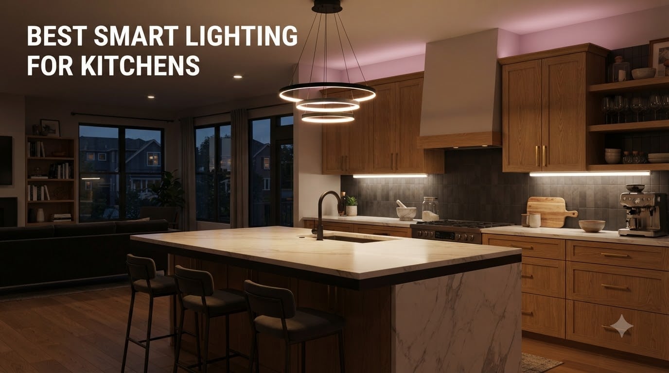 best smart lighting for kitchens
