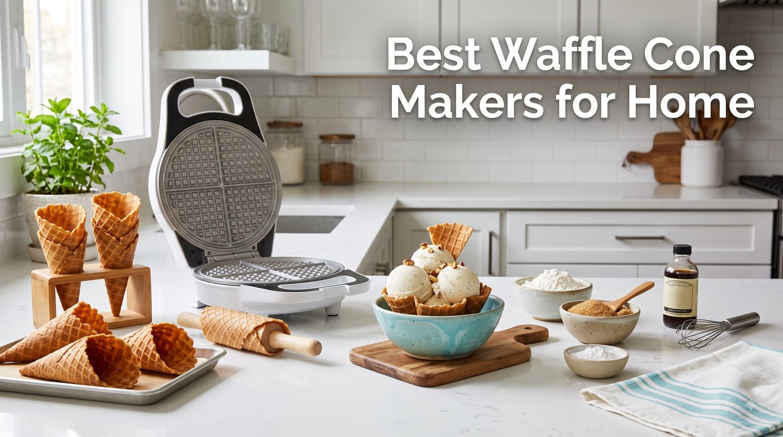 Best Waffle Cone Makers for Home
