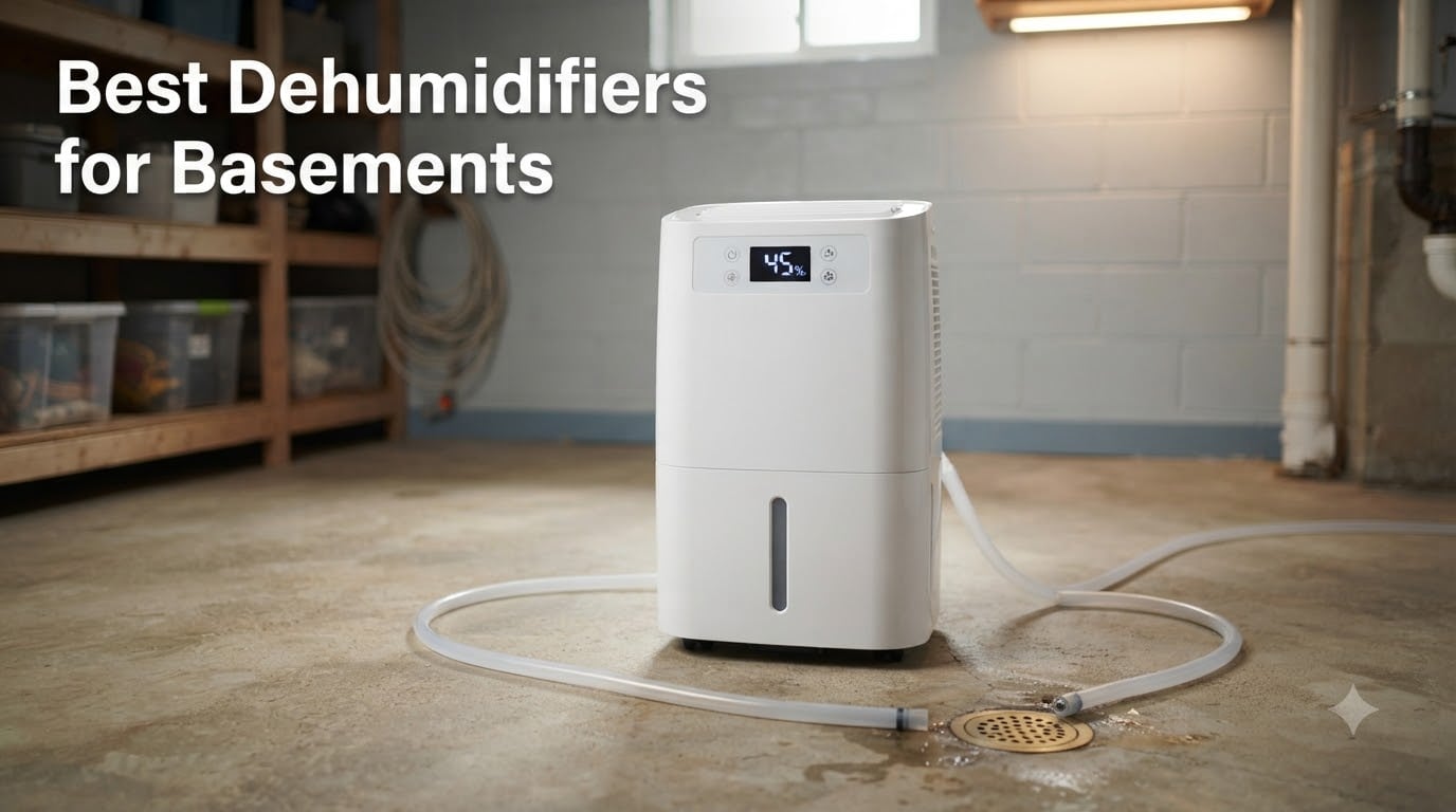 Best Dehumidifiers for Basements