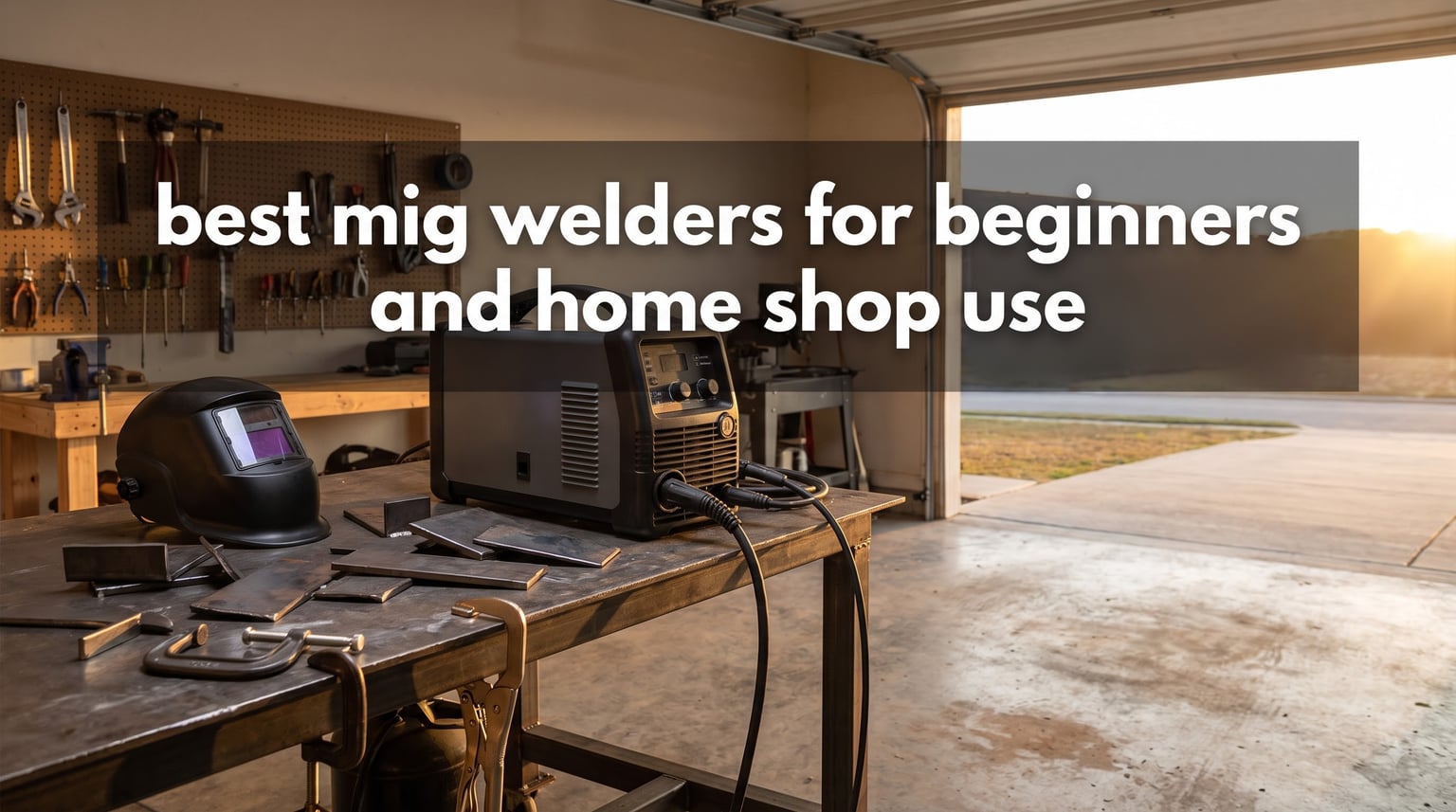 best mig welders for beginners and home shop use