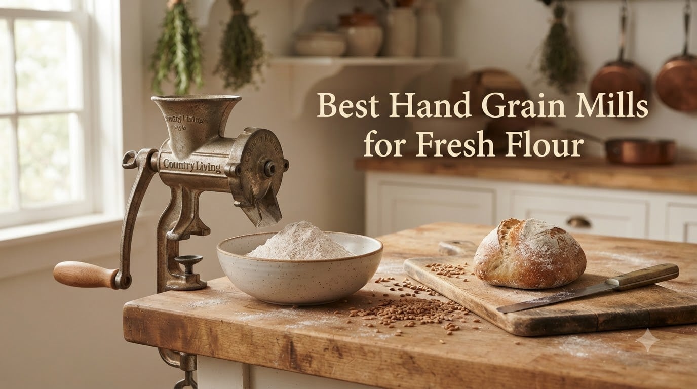 Best Hand Grain Mills for Fresh Flour