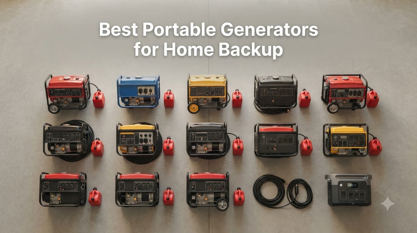 Best Portable Generators for Home Backup