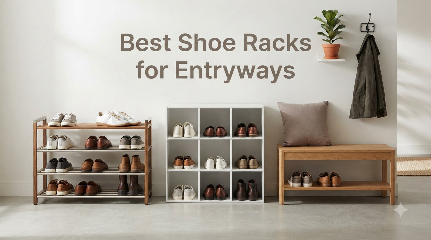 Best Shoe Racks for Entryways