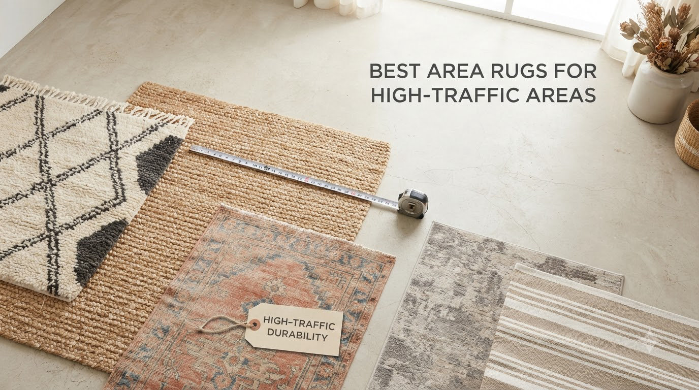 Best Area Rugs for High-Traffic Areas