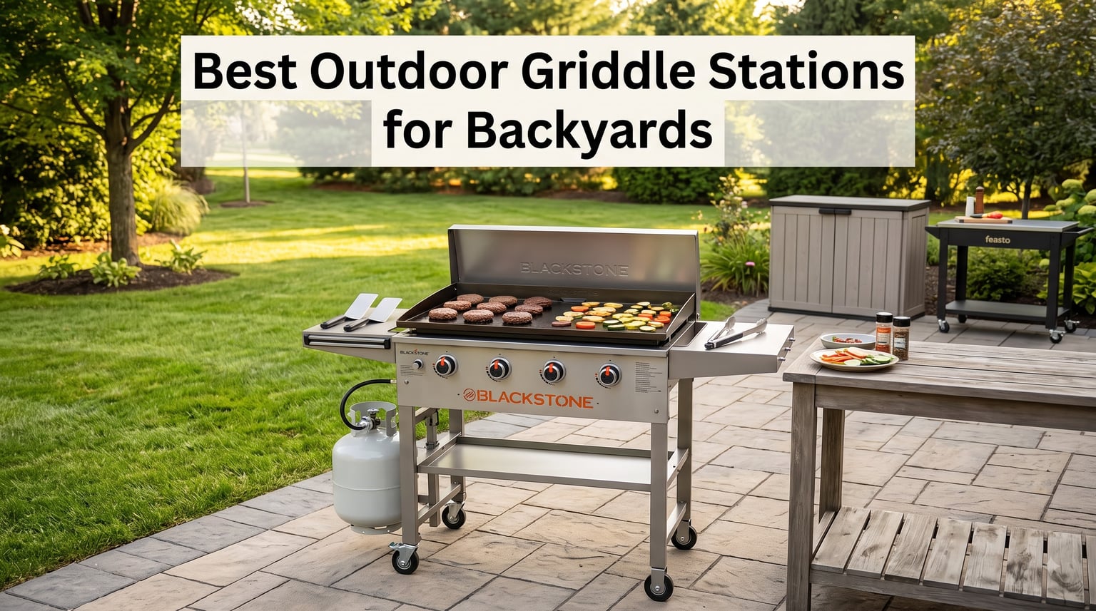 Best Outdoor Griddle Stations for Backyards