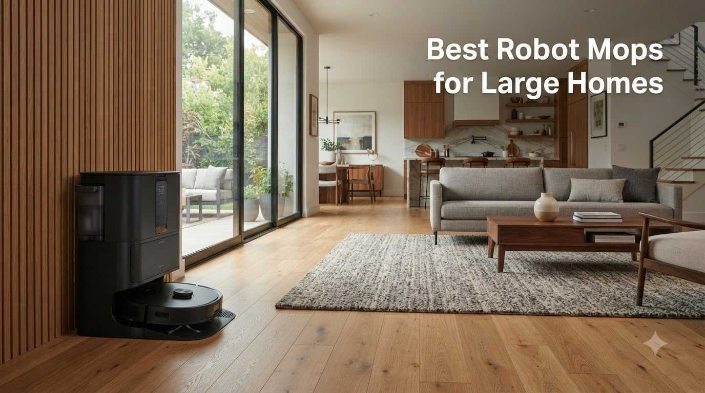 Best Robot Mops for Large Homes