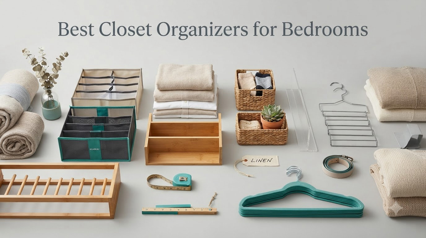 Best Closet Organizers for Bedrooms